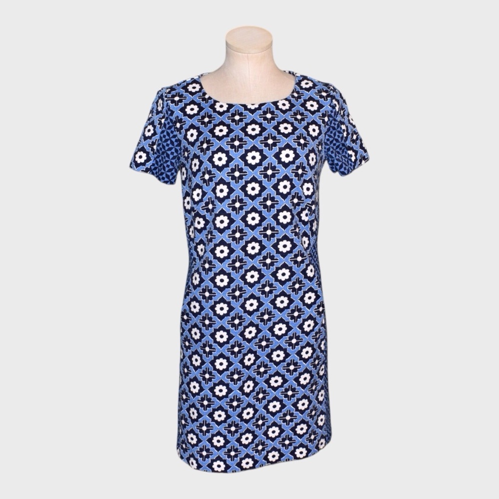 Boden Pippa Geometric Print‎ Tunic Shift Dress